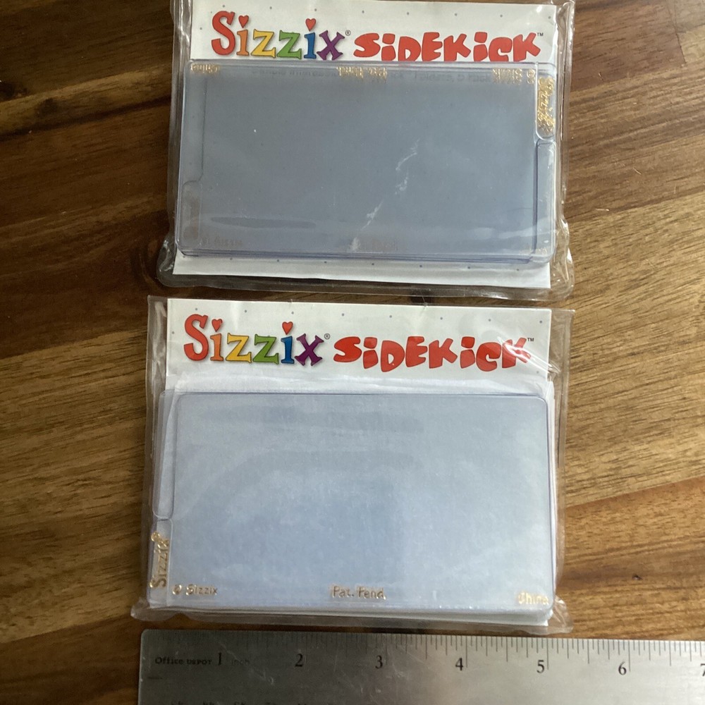2x Sizzix sidekick folder 5 pack, 38-9654 Simple Impressions