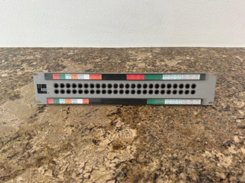 ADC PPI 2224RS-75N 48 PORT VIDEO PATCH PANEL BAY