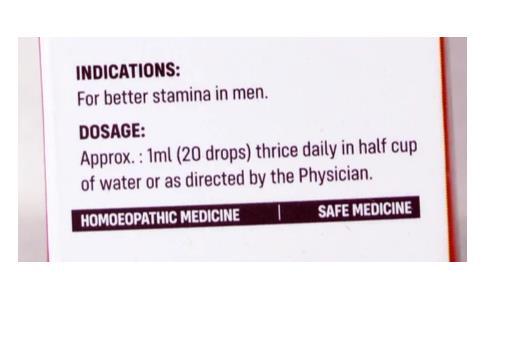 Adven Homeopathic Teston Forte Drops (30ml) for Premature Ejaculation & Stamina