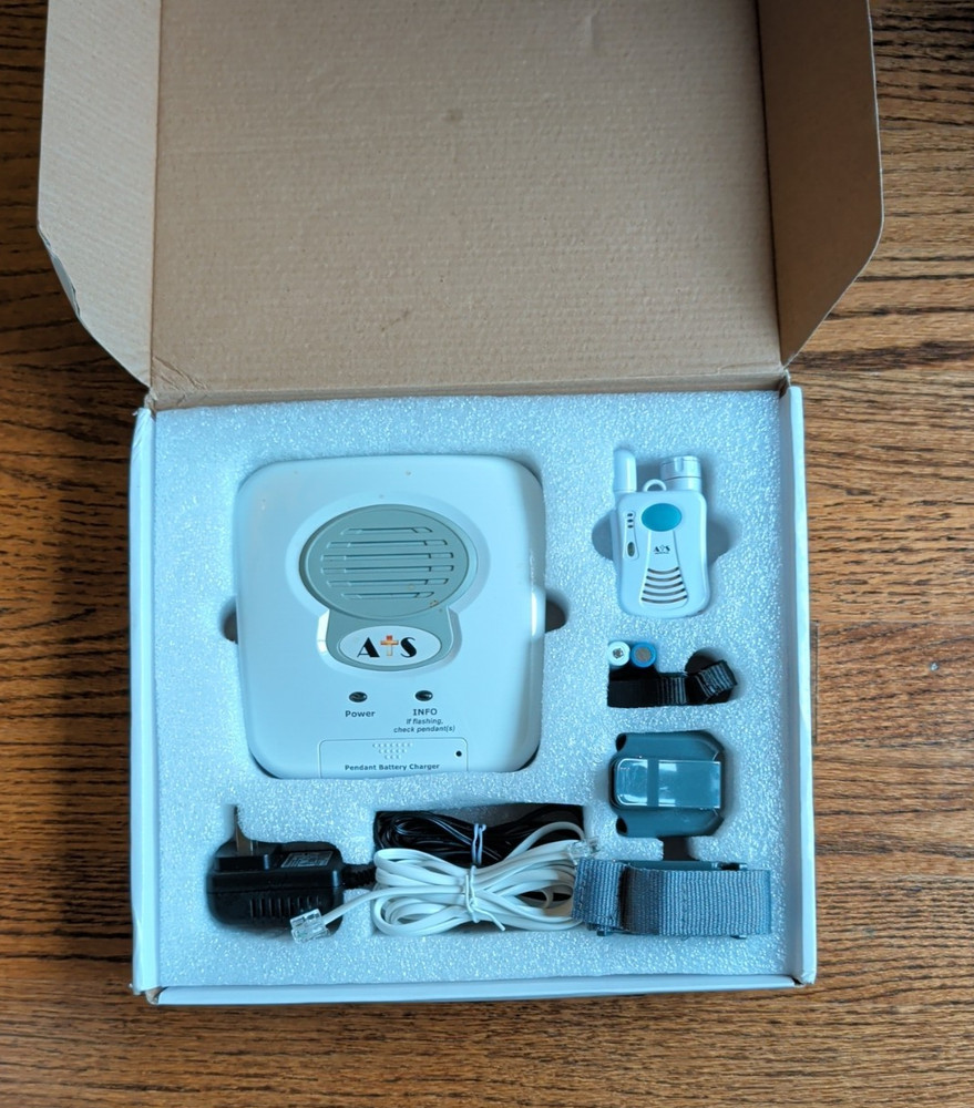 ATS Personal Emergency Response System with 2-Way Voice Pendant Communicator