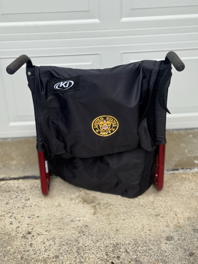 KI mobility Catalyst folding wheelchair Frame 21” W x 19” D - READ DESCRIPTION