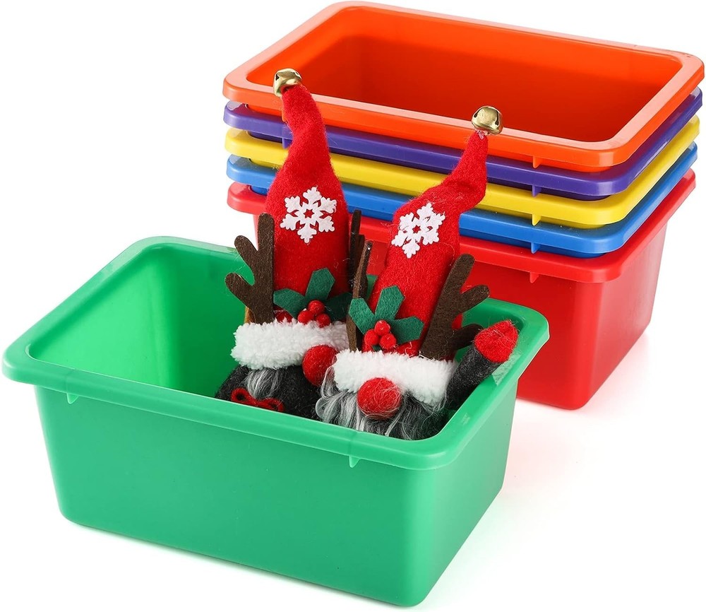 Durable Multi-Purpose Stackable Storage Bins - Perfect for Playrooms & Nurseries