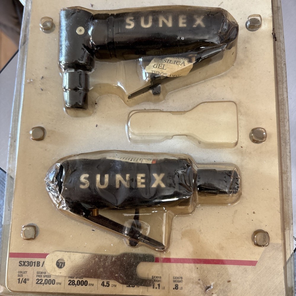 Sunex Tools Mini Right Angle Die Grinder And Mini Straight Die Grinder