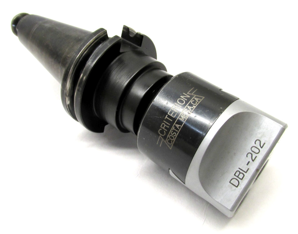 NICE! CRITERION 1/2" BORING HEAD w/ CAT40 SHANK - #DBL-202