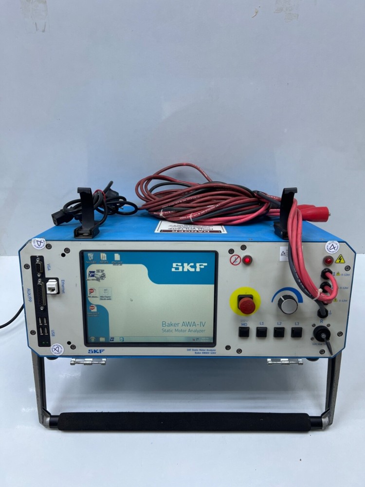 Megger SKF skf Static Motor Analyzer Baker AWA IV -12kV