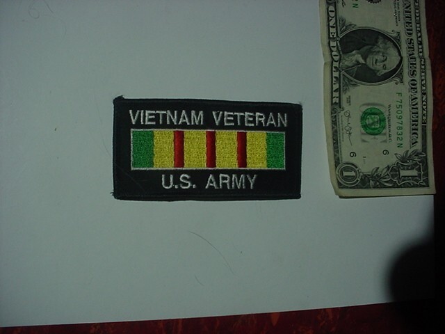 Patch - VIETNAM VETERAN --- U.S. ARMY