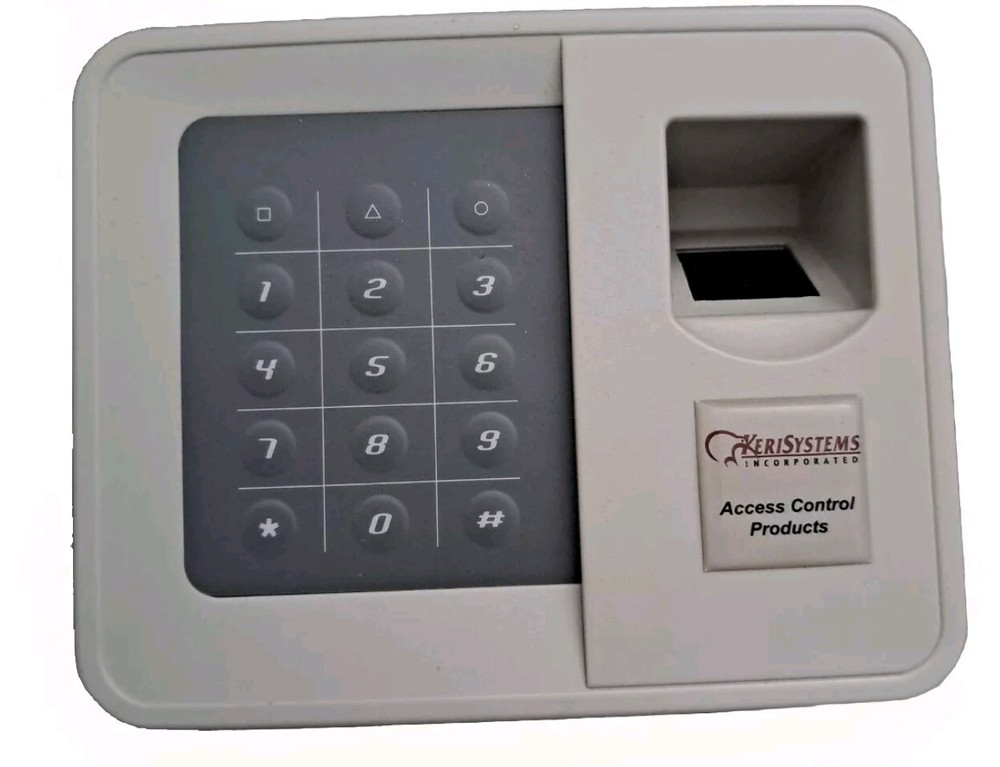 Keri TS1100-4SO BioPointe Fingerprint Access Control Reader Keypad. Untested.