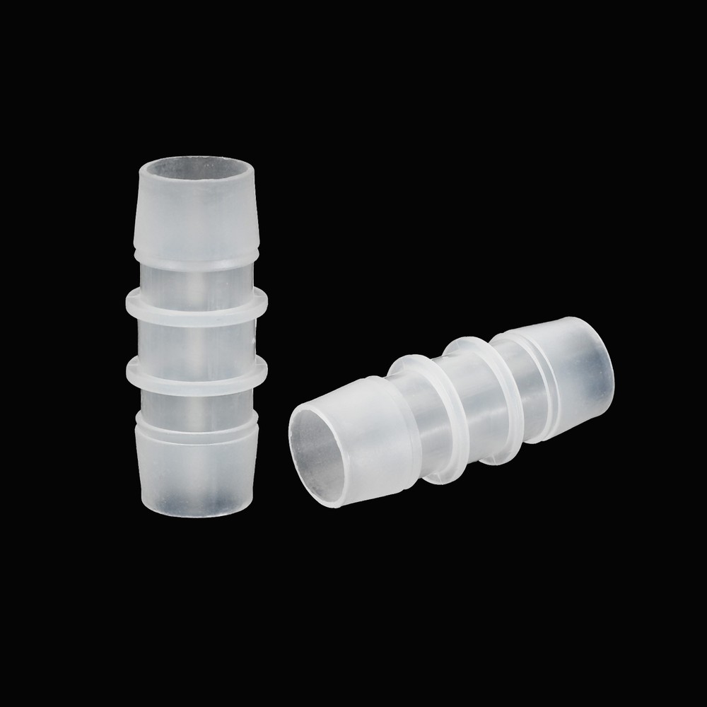 10 Pack 3/4" x 3/4" Plastic Hose Barb Fitting Thru-Bulk Pipe Connectors