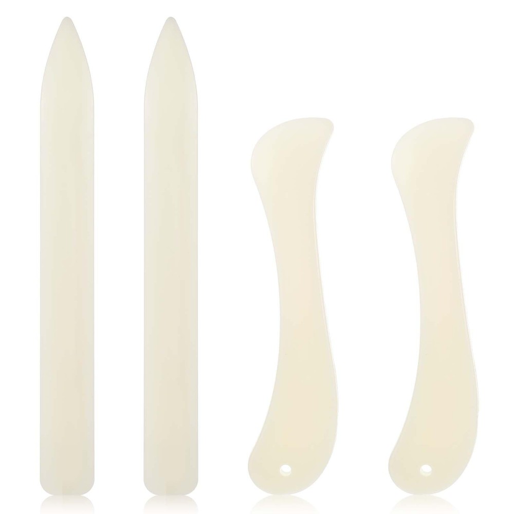 Giantree 4 Pcs Bone Folder Paper Creaser Set, Folding Scoring Burnishing...