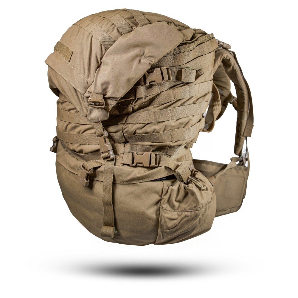 NEW USMC Complete Main Pack FILBE Coyote Backpack Large Rucksack Assault Frame