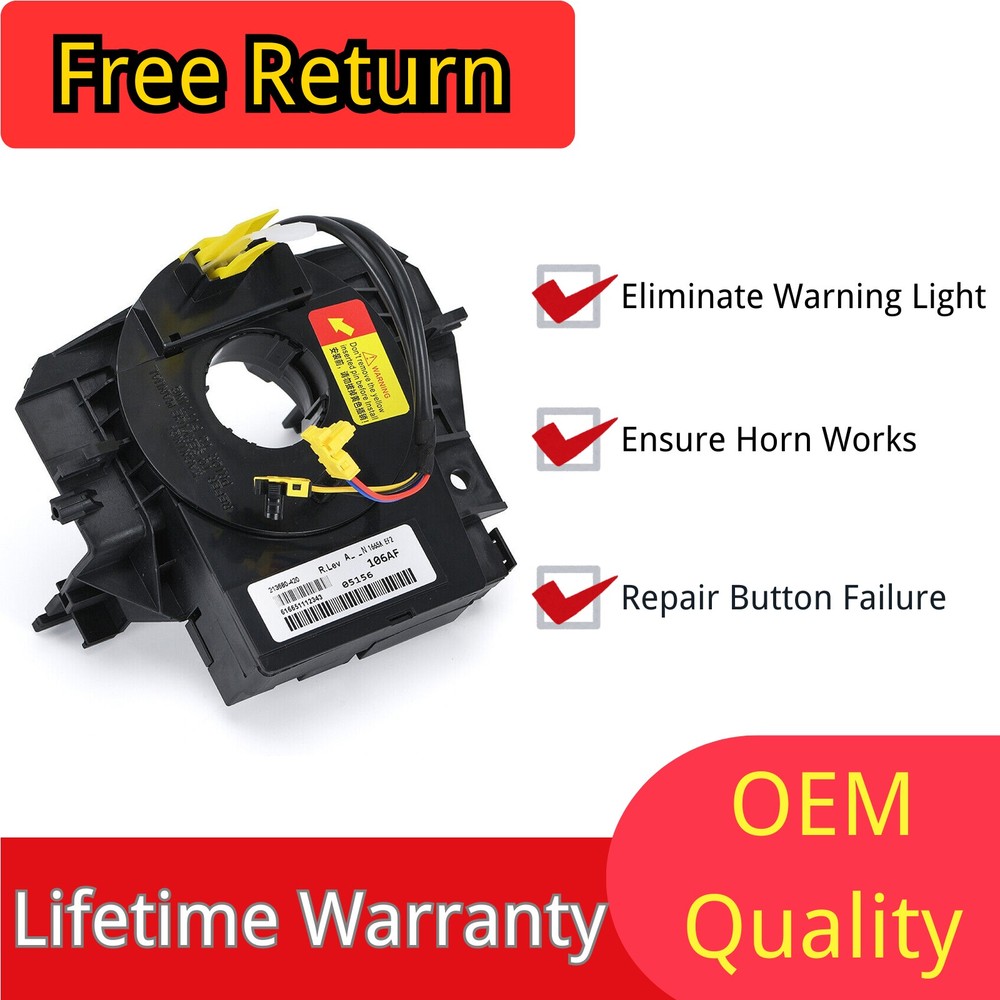 Clock Spring With Angle Sensor 2008 2009 2010 2011 2012 2013 Jeep Liberty