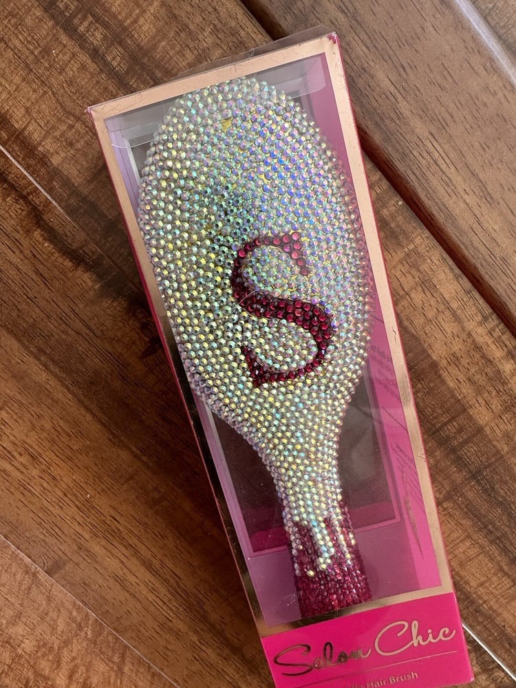 Handmade Bling Hair Brush.
