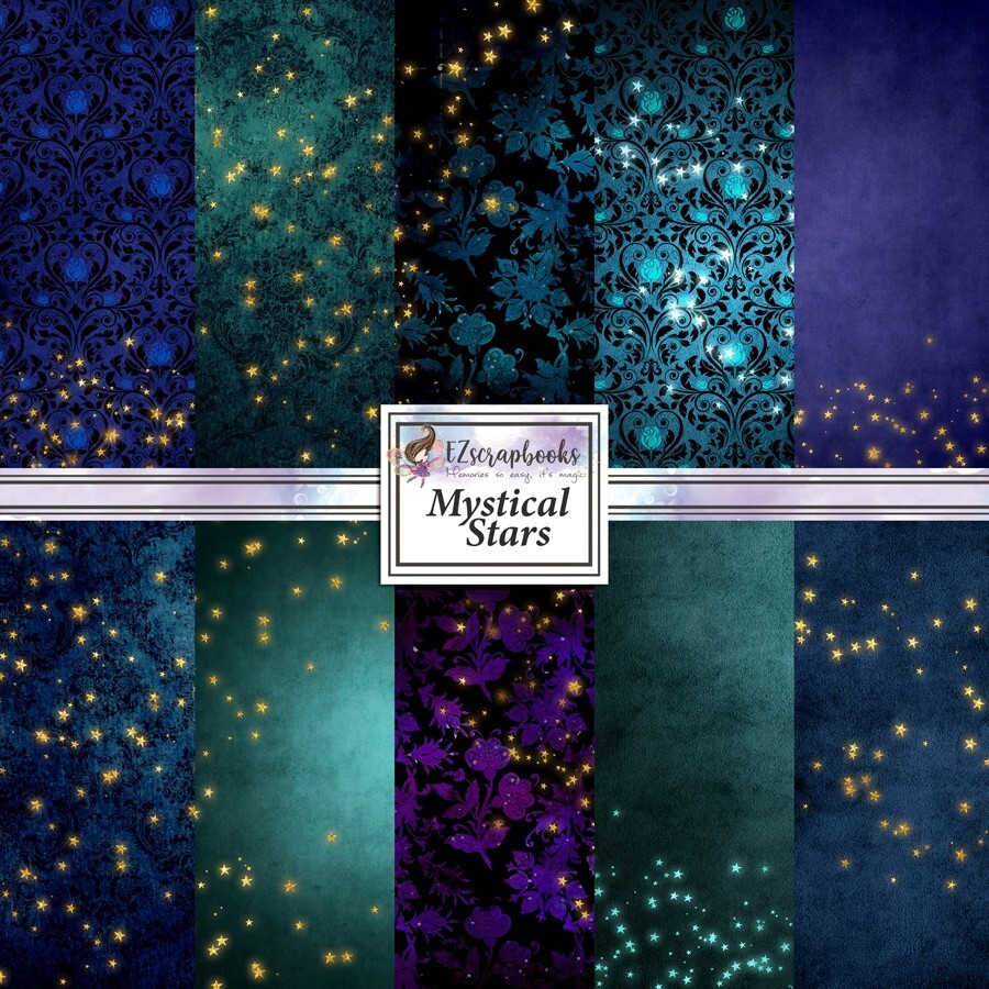 MYSTICAL STARS - Paper Pack