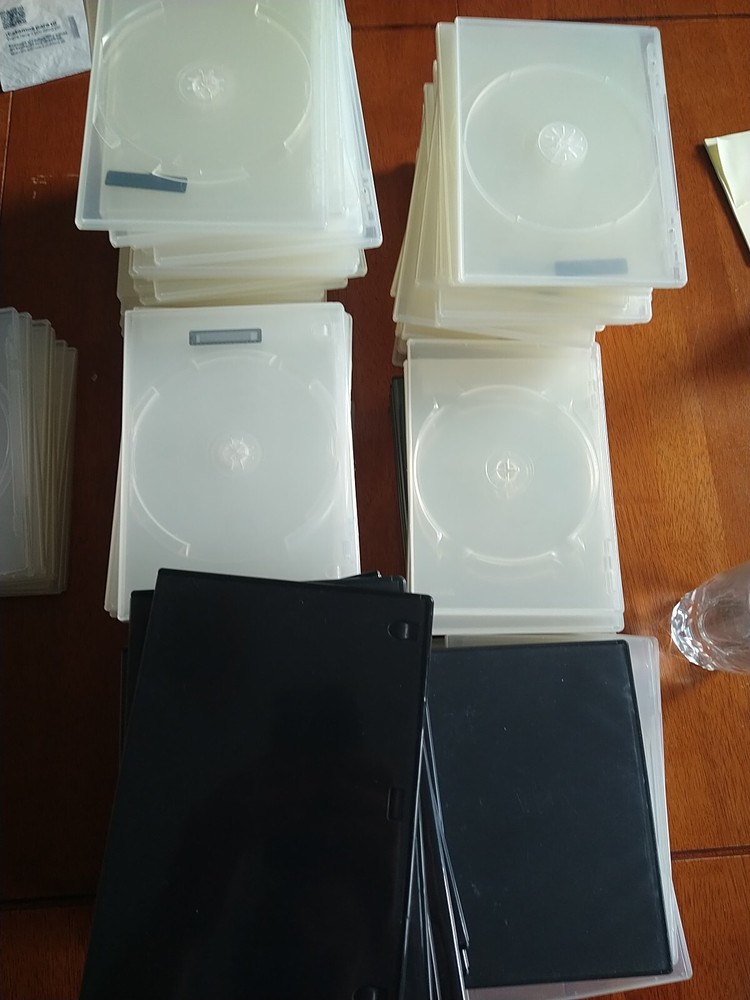 Original OEM Empty Replacement SLIM DVD Keep Cases Box Sleeve UPick Variations