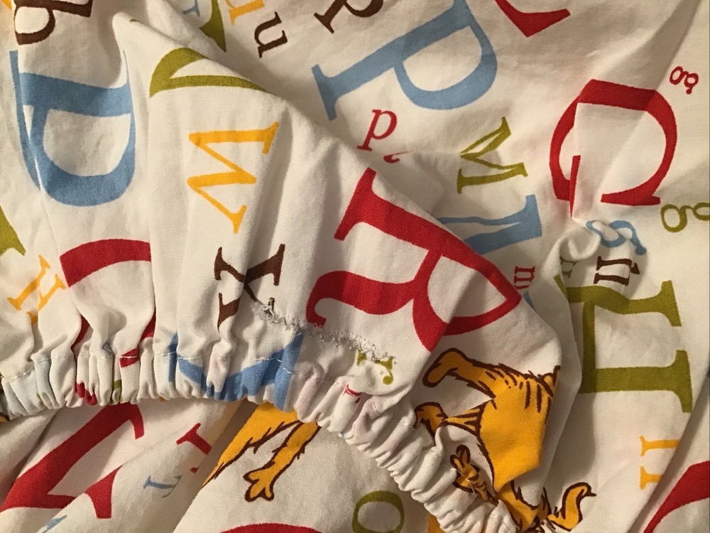 Dr. Seuss ABC Alphabet Baby Changing Pad Cover