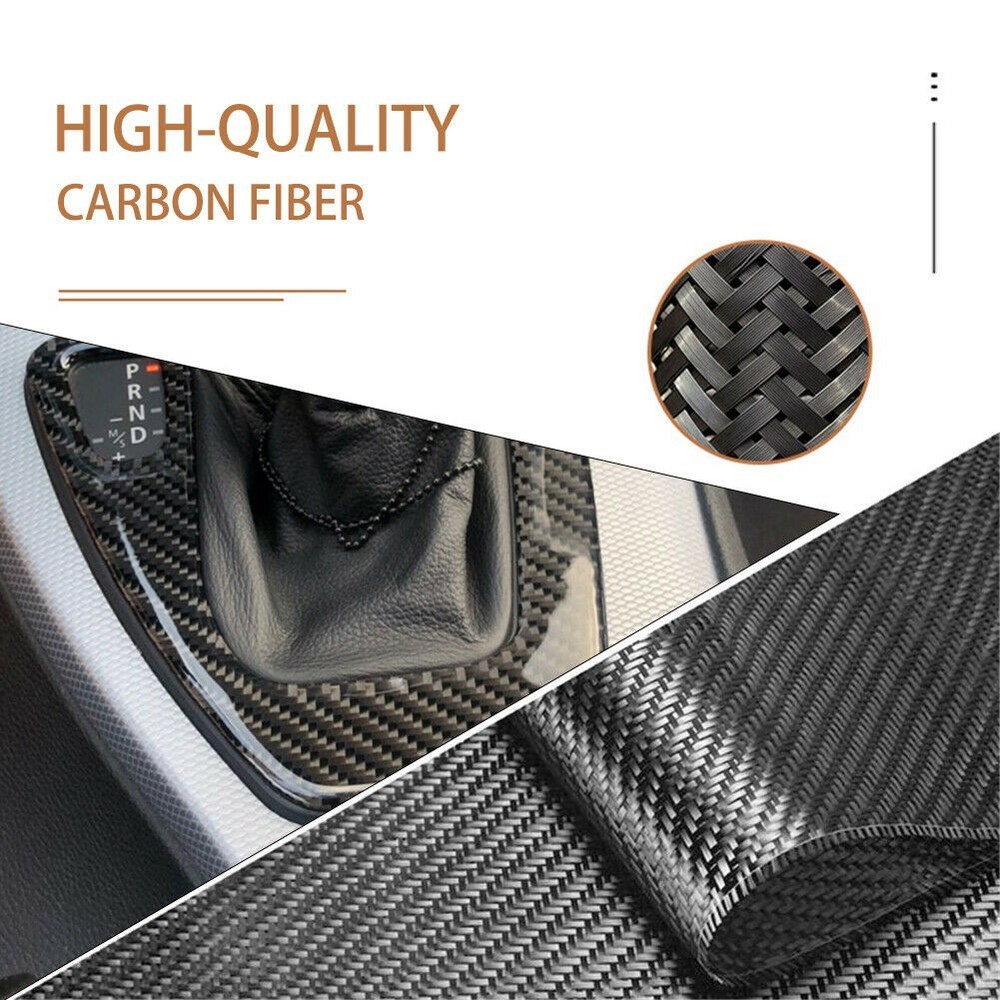 Carbon Fiber Control Box Trim For BMW 3 Series E90 E92 E93 2005-2012