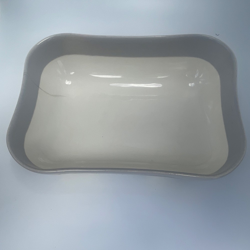 Vintage Weil Ware Blossom Hand Ceramic Rectangle Baking Dish