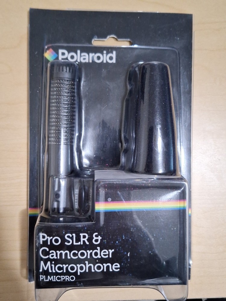 Polaroid Pro SLR & Camcorder Microphone PLMICPRO