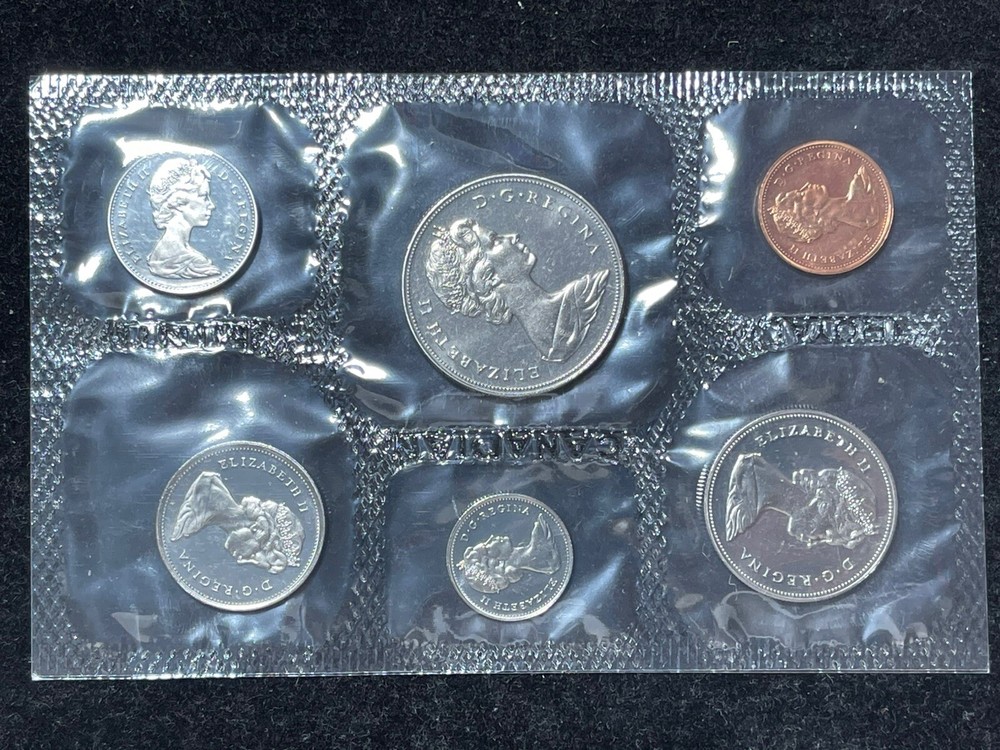 1969 Canada 6 Coins Lot Sealed