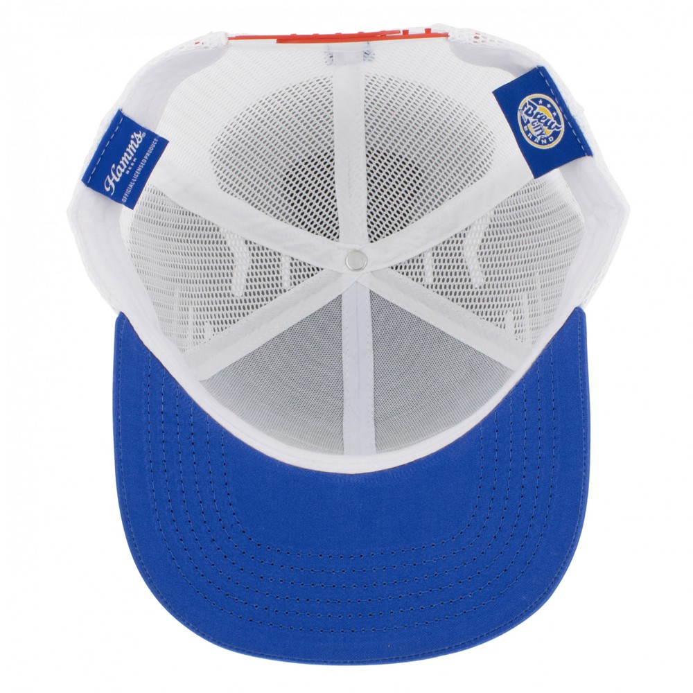 Hamm's Fishing with Beer Adjustable Hat Multi-Color
