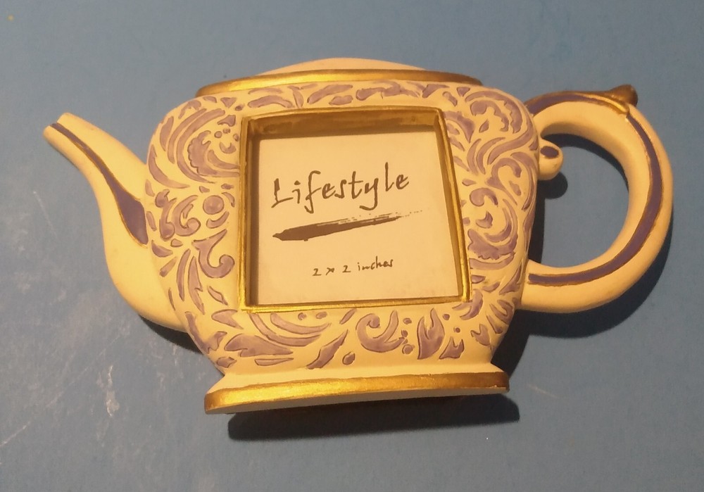 Free Standing Teapot Shaped Frame