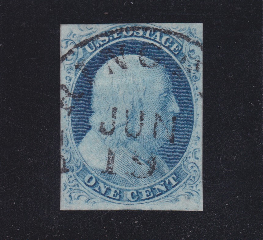 US 9 1c Franklin Used VF SCV $90