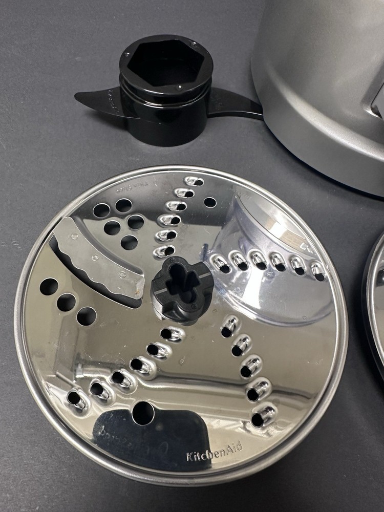 KitchenAid 9 Cup Food Processor | W All Attachments | KFP0919CU | Tested