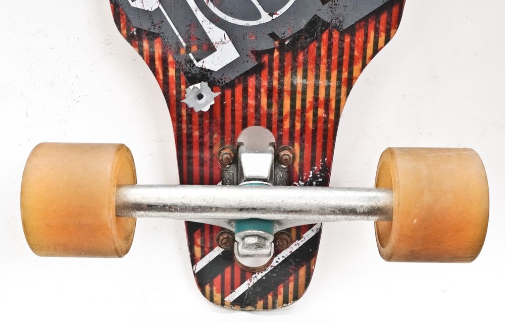 USED 41" Sector 9 Skull Longboard Complete Gullwing Drop-through 74mm Nineballs