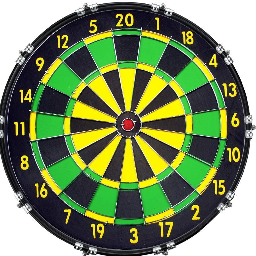 20" Custom Bass Kick Drum Front Head Graphic Graphical Target 3