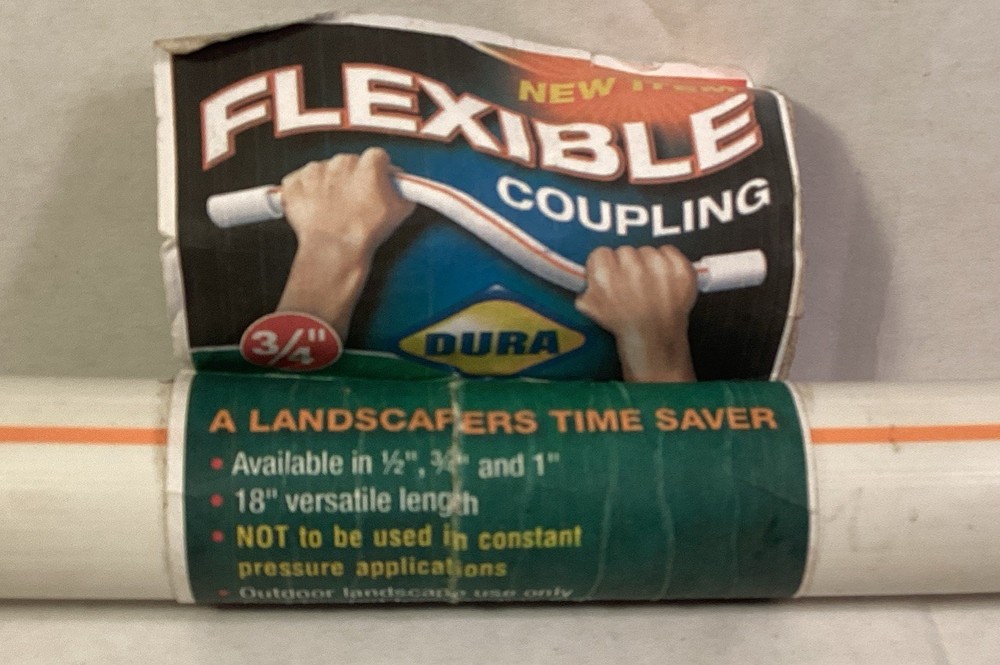 Dura Flexible Coupling PVC 3/4" , 18" Long