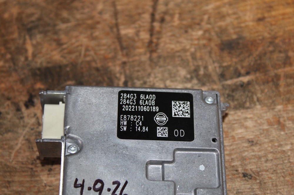 2023 NISSAN SENTRA FRONT LANE WARNING CAMERA SENSOR MODULE 284G36LA0D