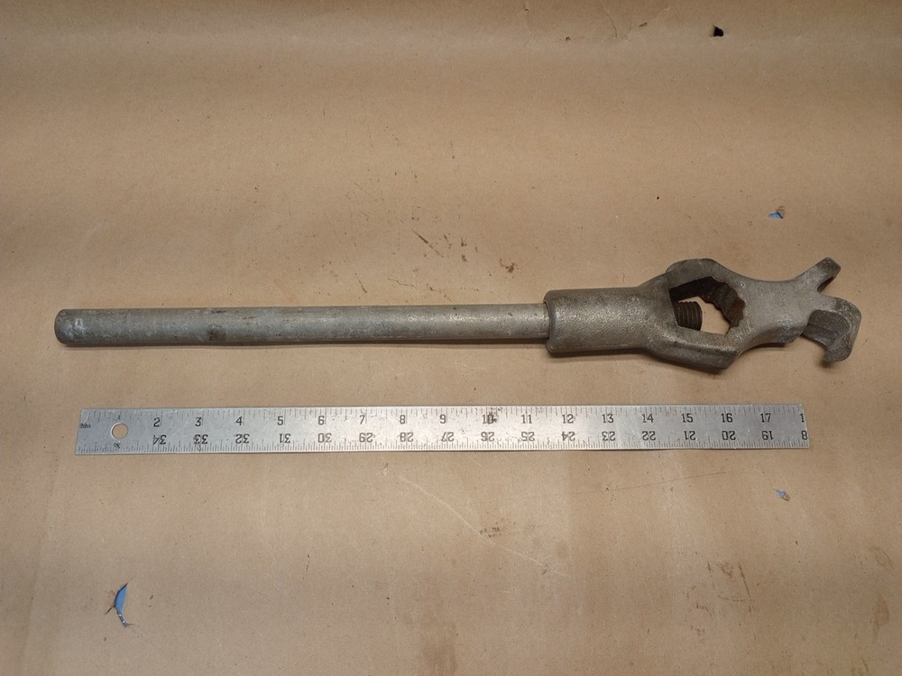 Adjustable Combination Hydrant Spanner Wrench Steel