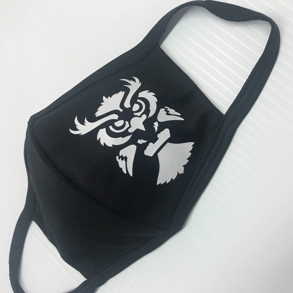 Face mask DRI-FIT 100% polyester, double layer, customized Owls print