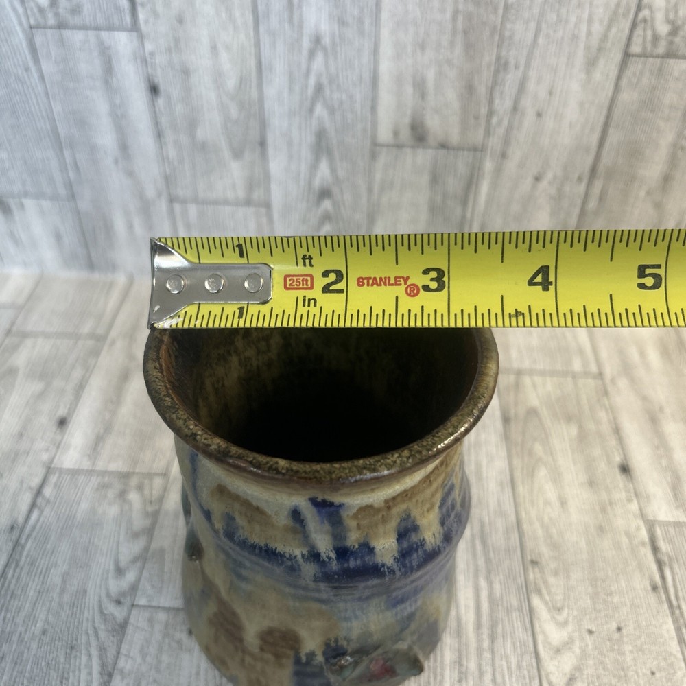Art Studio Glazed Pottery Vase Cup Mug Drip