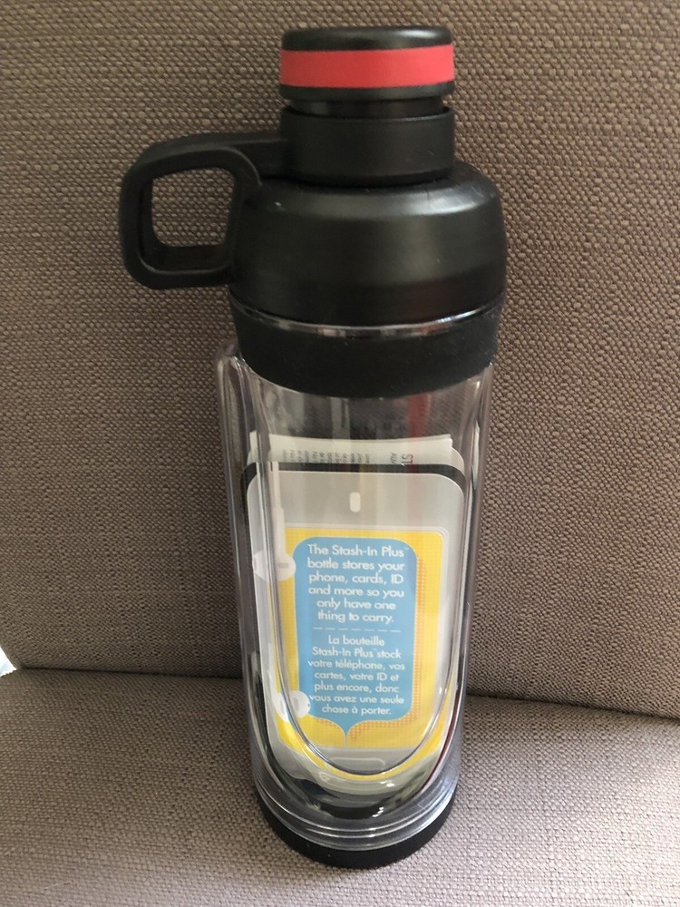 Stash It Plastic Water Bottle