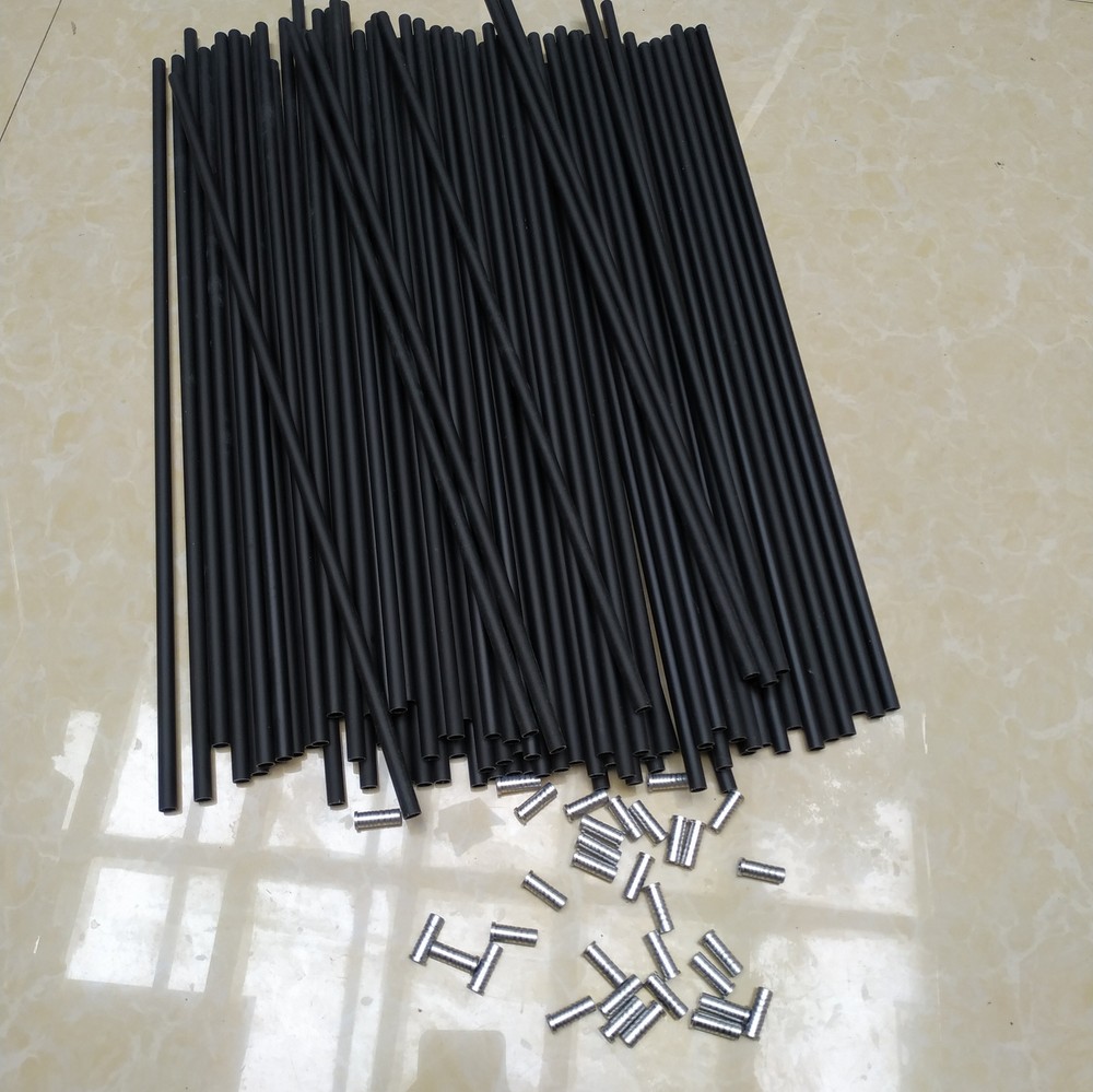 24Pcs Arrow Inserts Bushing 7.6mm thread pitch multiple size Broadheads Refit