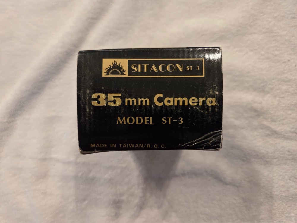 Vintage 35mm Sitacon ST-3 Camera with Case Untested NIB