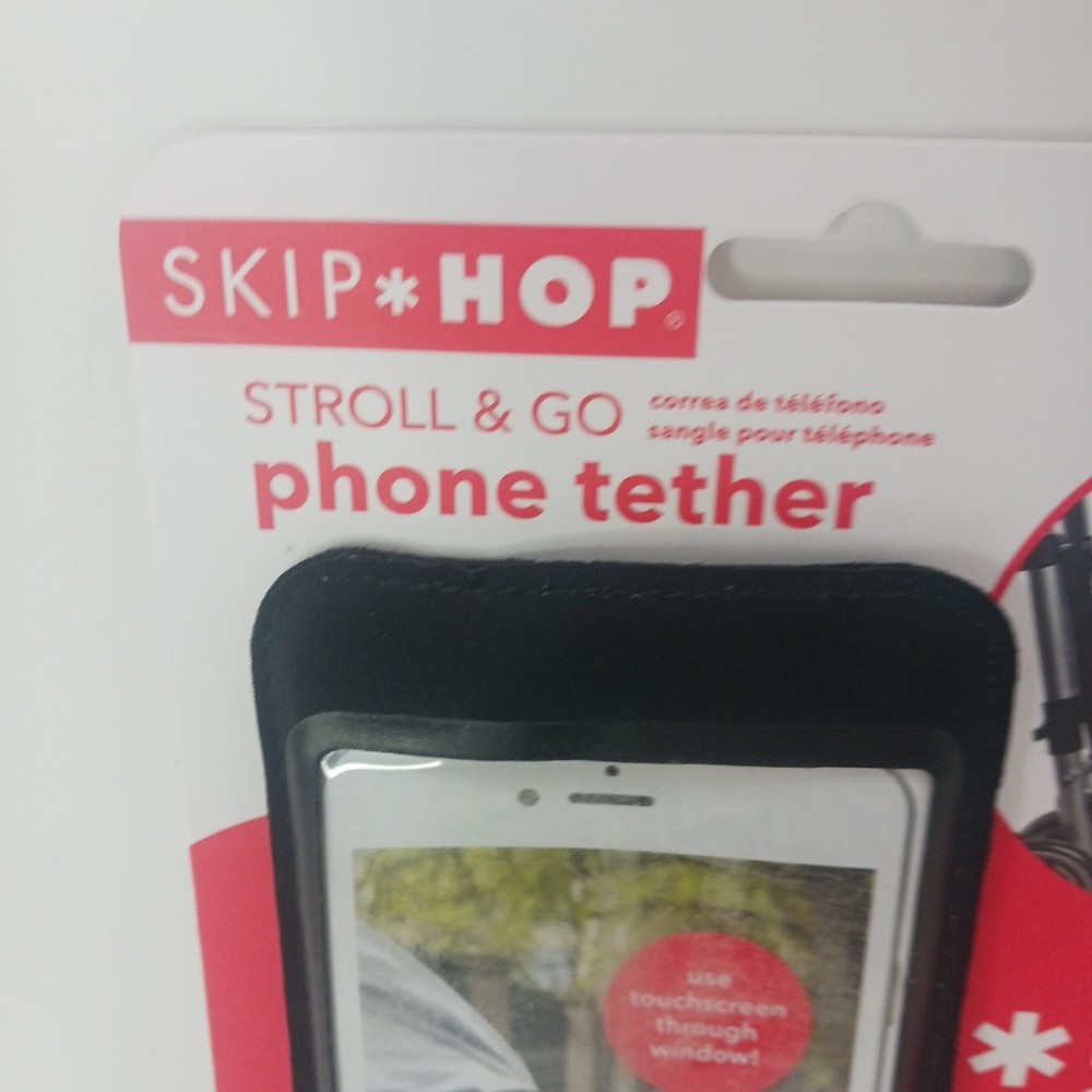 Skip Hop Stroll & Go Universal Phone Tether W/ Touchscreen Case NIP