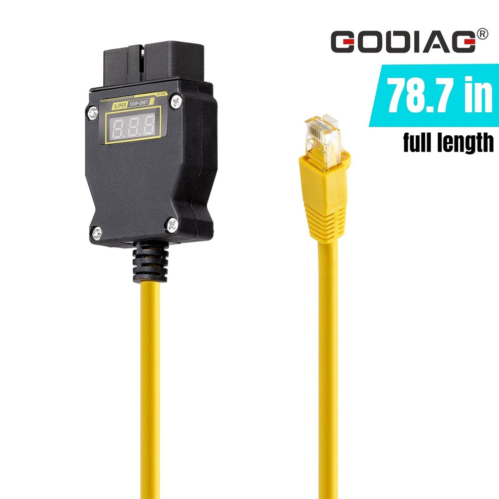GODIAG GT109 DOIP-ENET Diagnostic Progarmming Cable Support DOIP Protocol