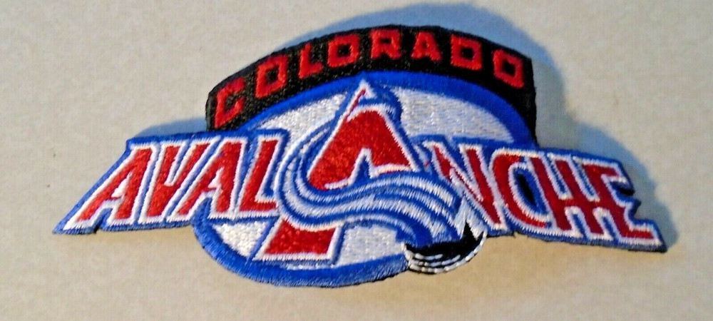 Colorado Avalanche  Embroidered Patch 4 1/2 inch Wide  NHL