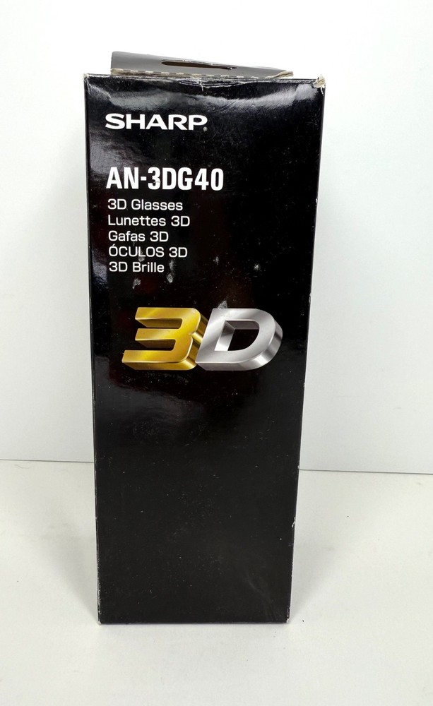 Sharp 3D Glasses, AN-3DG40 for Sharp AQUOS LCD TV