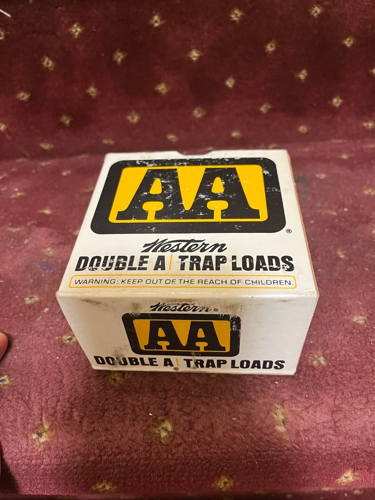 Western EMPTY 12 Ga Shotgun Shell Boxes “WINCHESTER” Double AA YELLOW!
