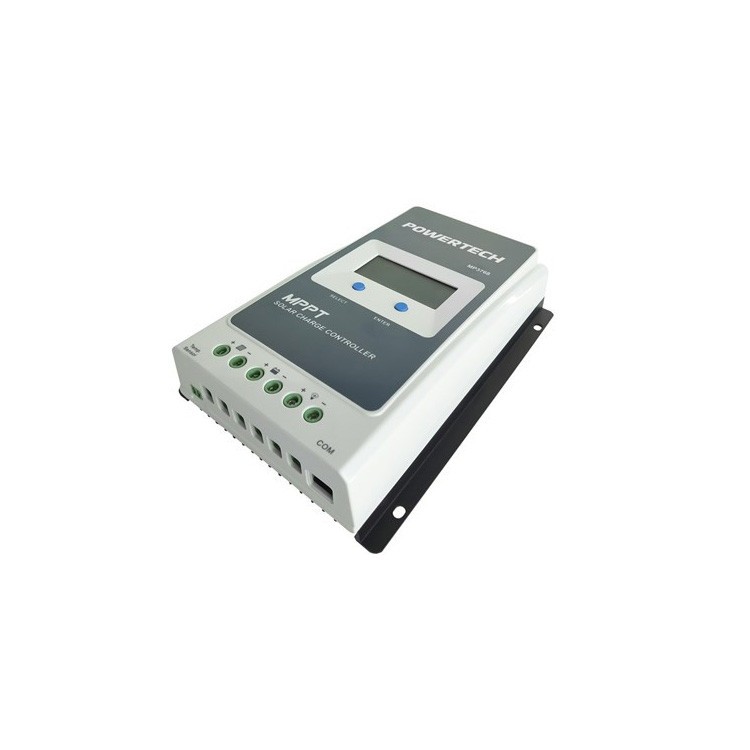 POWERTECH 12V/24V 30A MPPT Solar Charge Controller with LCD display for lead ...