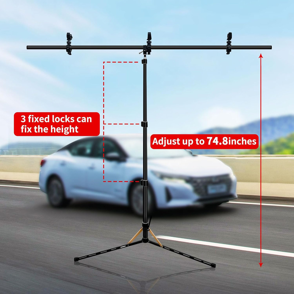Aluminum ADAS Calibration Bracket Triangular Bracket Lightweight & Portable Disp