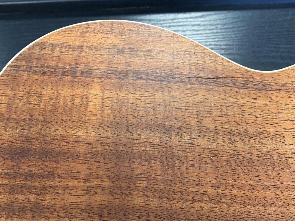 MARTIN 2K CONCERT SOLID FLAME KOA UKULELE- FOR REPAIRS ONLY.