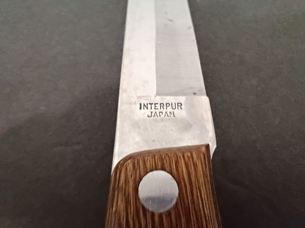 Interpur Carving/Slicing 11" Stainless Blade Nice Weight