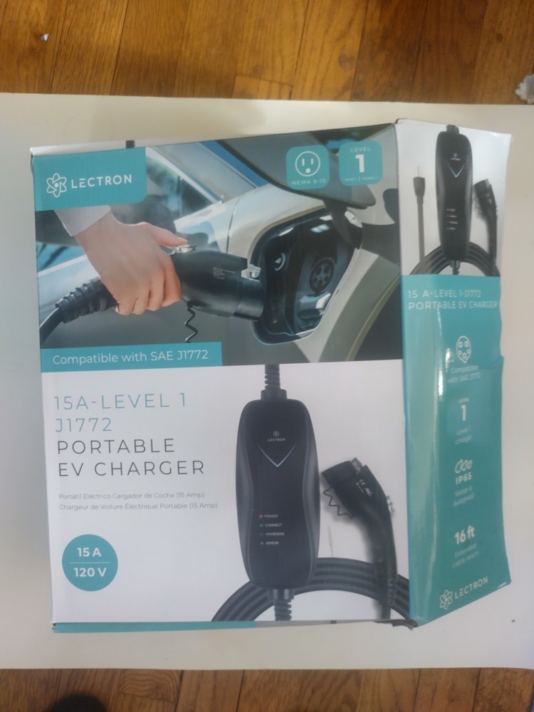 Portable EV Charger 15A - LEVEL 1 J1772