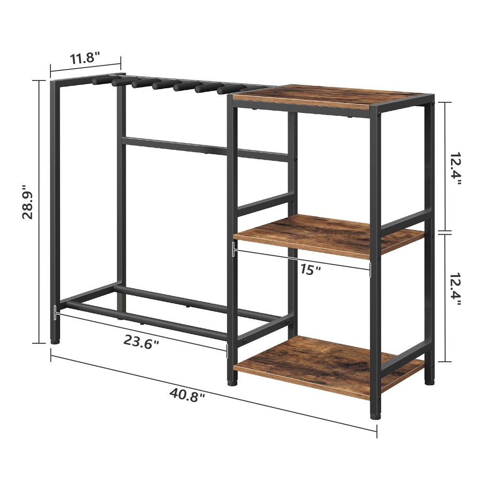 MAHANCRIS Guitar Stand, Guitar Holder for 6 String Instruments, Suitable for ...