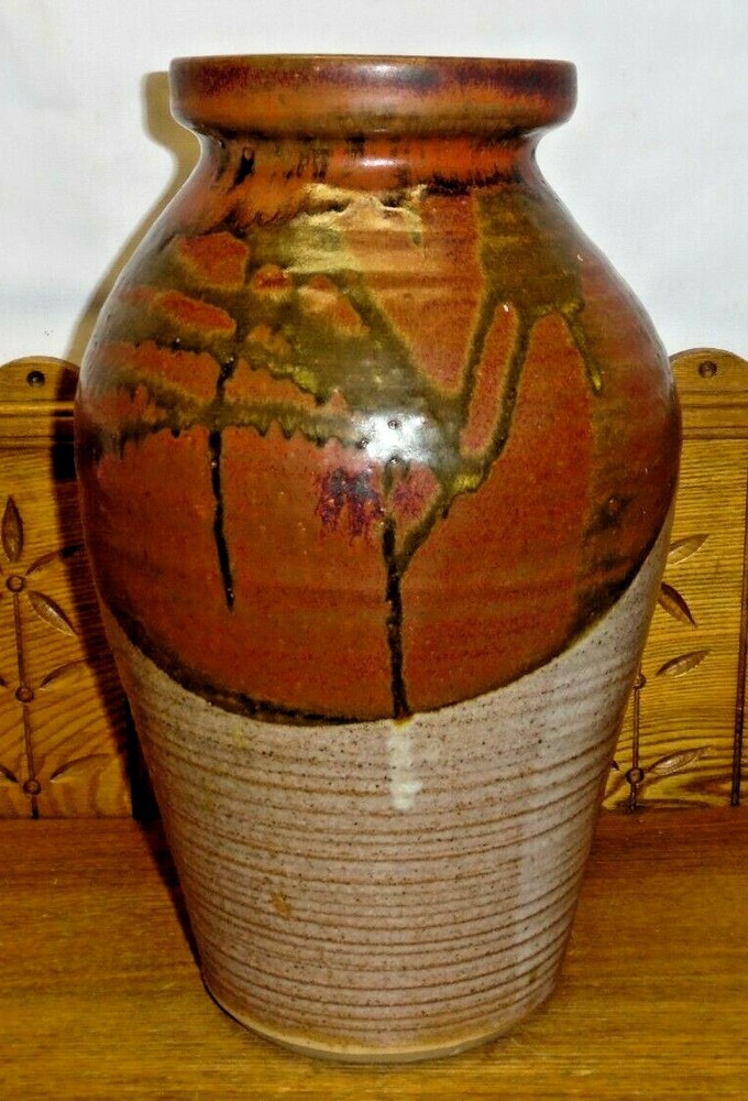 Roy Lee Studio Art Pottery Vase - 14 1/4"