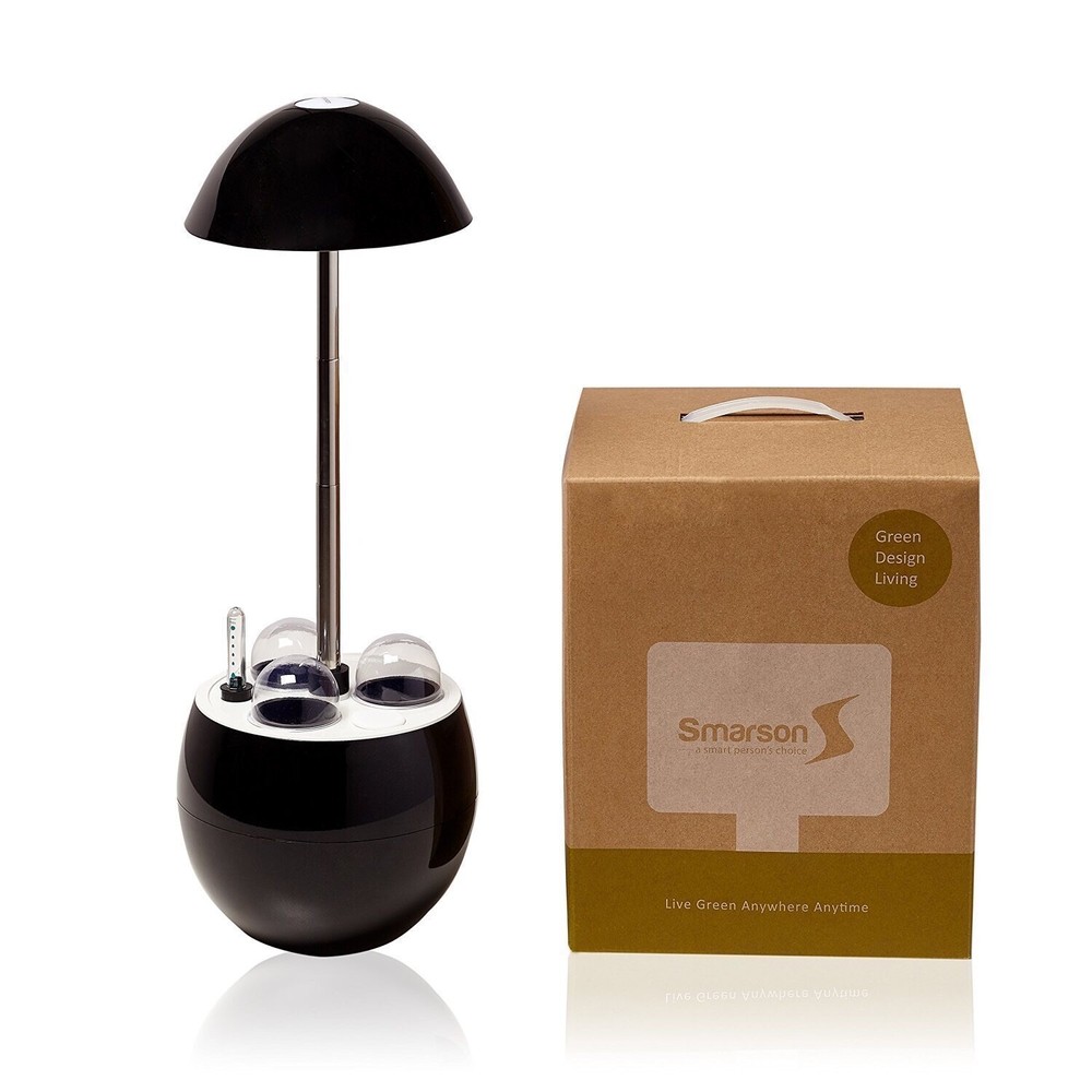 Smarson Hydroponics Garden System, Small, Black In Color.